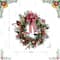 Glitzhome® 24"D Christmas Bell, Pinecone & Berry Bow Wreath